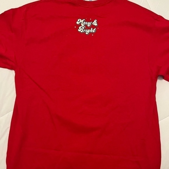 Simply Southern “Merry and Bright” Short Sleeve TShirt - size Large - Picture 2 of 2